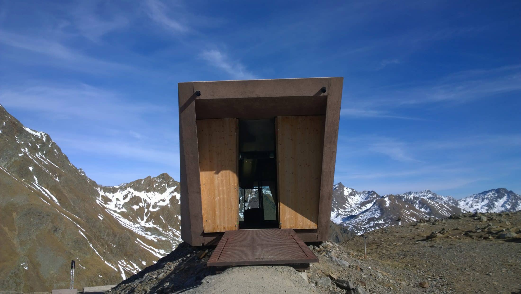 Exterior Of Pass Museum At Timmelsjoch In Austria